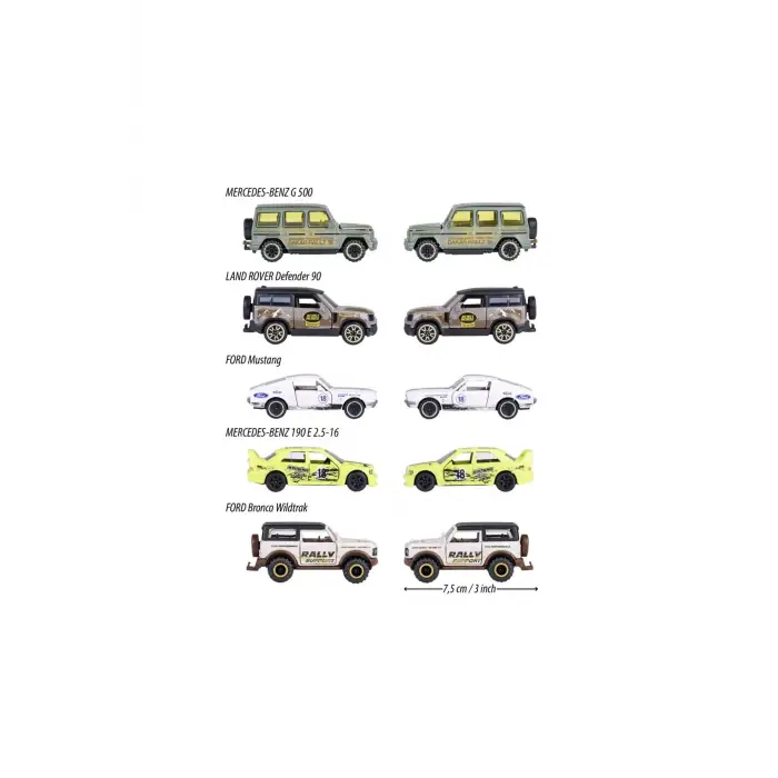 Majorette Castheads Series 5 Parça Araba Seti 212054211