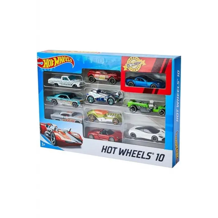 Mattel Araba 54886 10 Lu Set