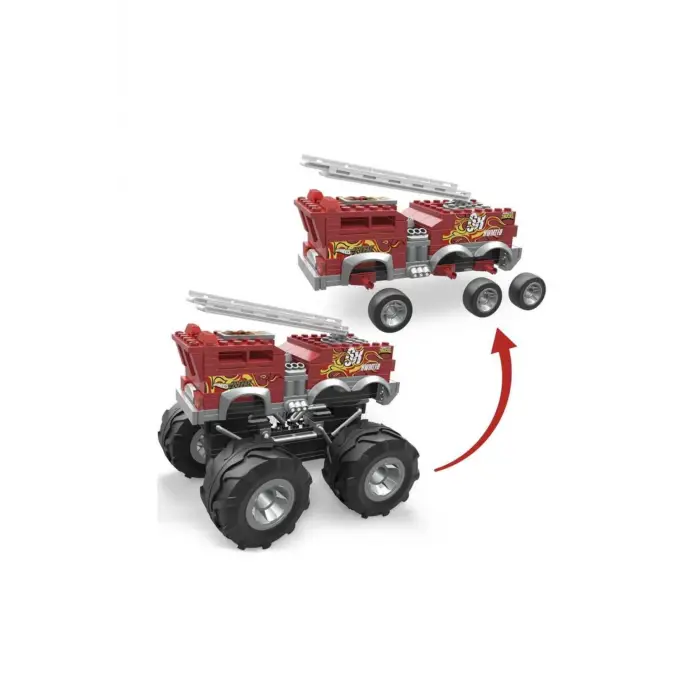 Mega Monster Truck Itfaiye Aracı Hhd19