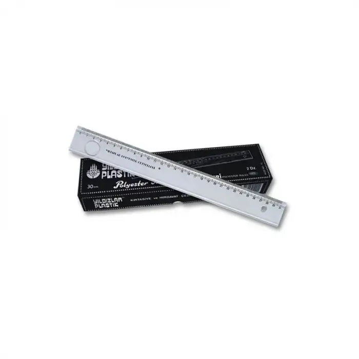 MERCEKLİ CETVEL 30 CM