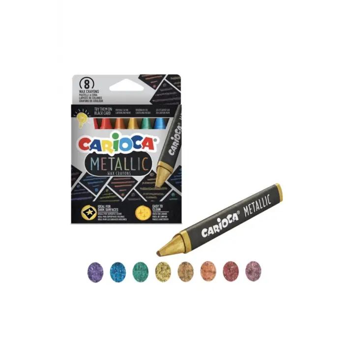Metalik Seri Boyalar 4 Lü Set Kuru / Pastel / Keçeli / Guaj