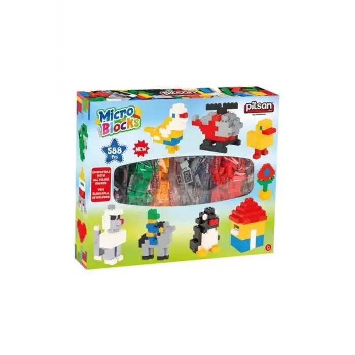 Mikro Bloklar 588 Parça Lego