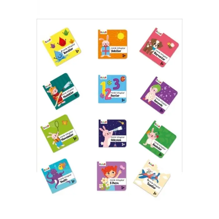 Minik Kitaplar 12 Kitap