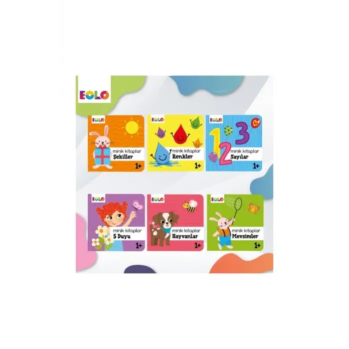 Minik Kitaplar - 6 Bebek Kitabı Birarada