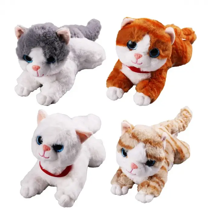 Miyavlayan Peluş Kedi 25 cm