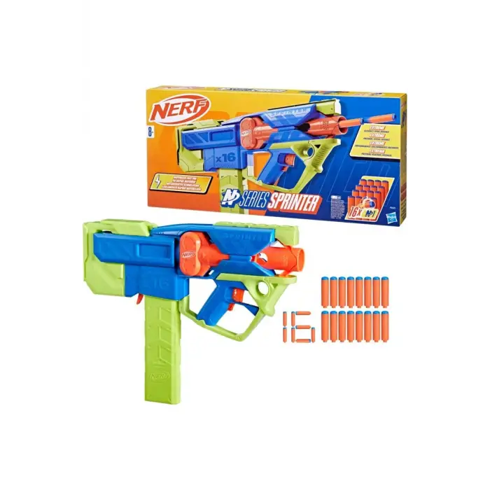 Nerf N Series Sprinter Dart Tabancası ve Dart