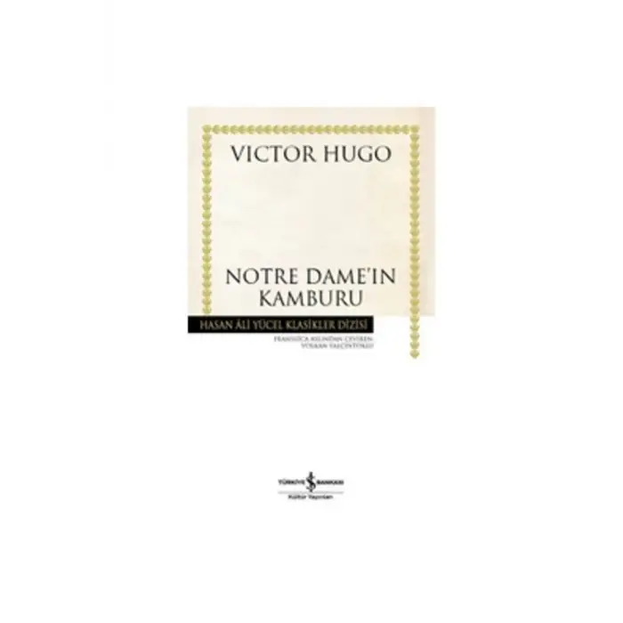 Notre Dameın Kamburu (KARTON KAPAK)