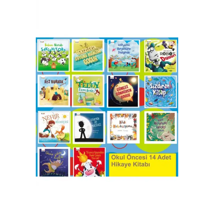 Okul Öncesi Hikaye Kitap Seti 14 Kitap