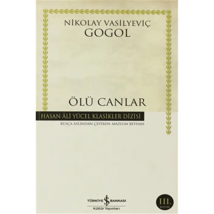 Ölü Canlar Gogol Yayınları