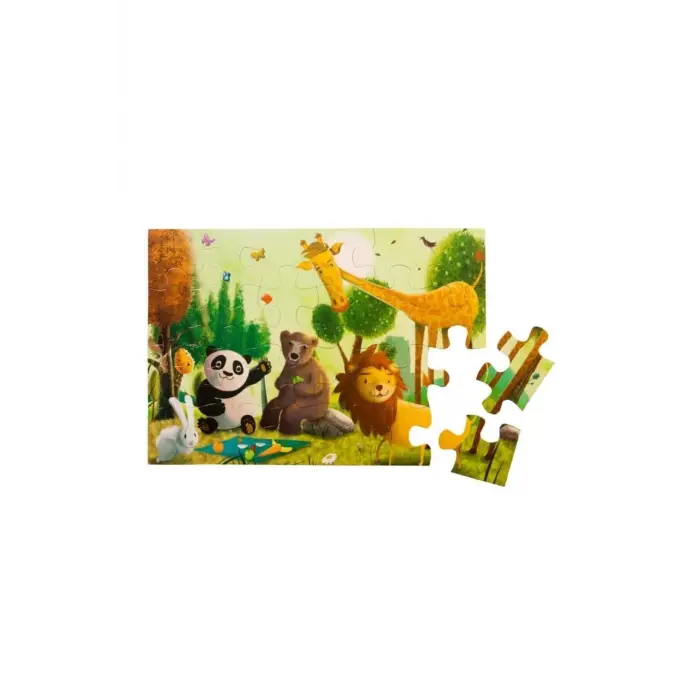 Ormanda - 24 Parça Yer Puzzle - Null