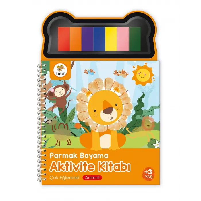 Parmak Boya Aktivite Kitabı Hayvanlar