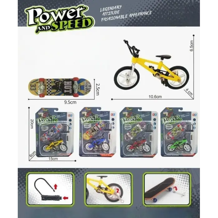 Parmak Kaykay ve Bisiklet