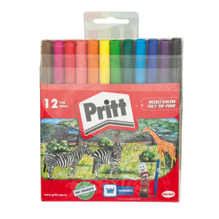 Pritt Keçeli Kalem 12 Renk