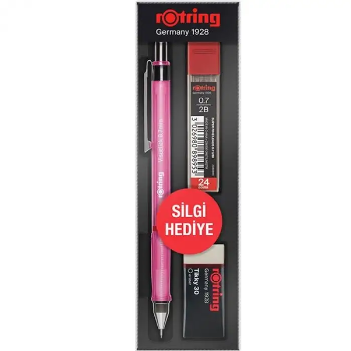 Rotring Visuclick Versatil Uçlu Kalem Seti Pembe