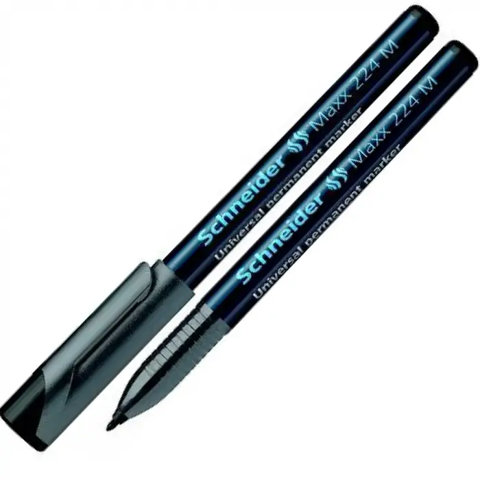 Schnider Siyah Permanent Marker Kalem