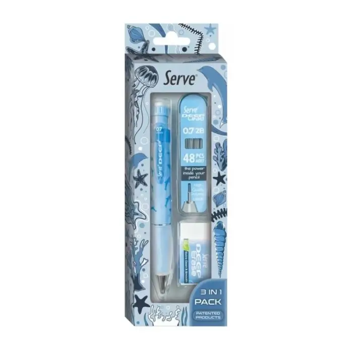 SERVE DEEP DOĞA SERİSİ VERSATİL SETİ 3 lü