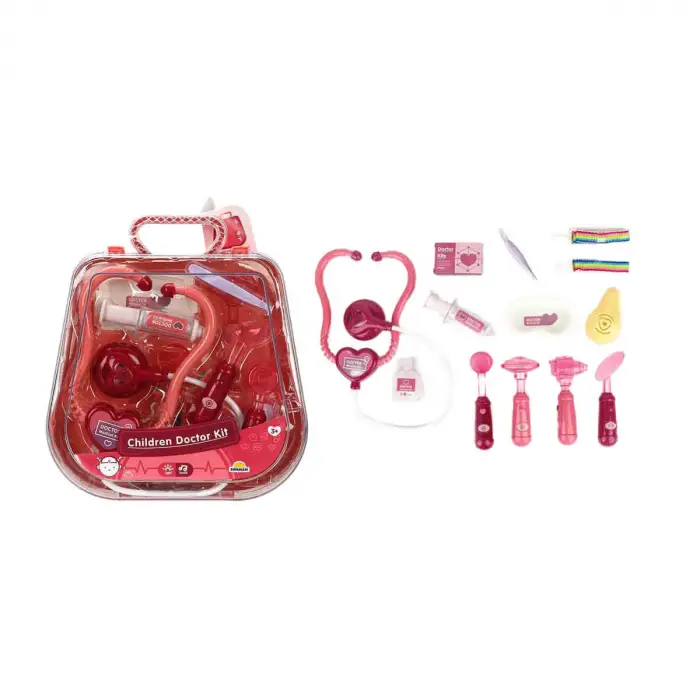 Sesli ve Işıklı Çantalı Doktor Seti