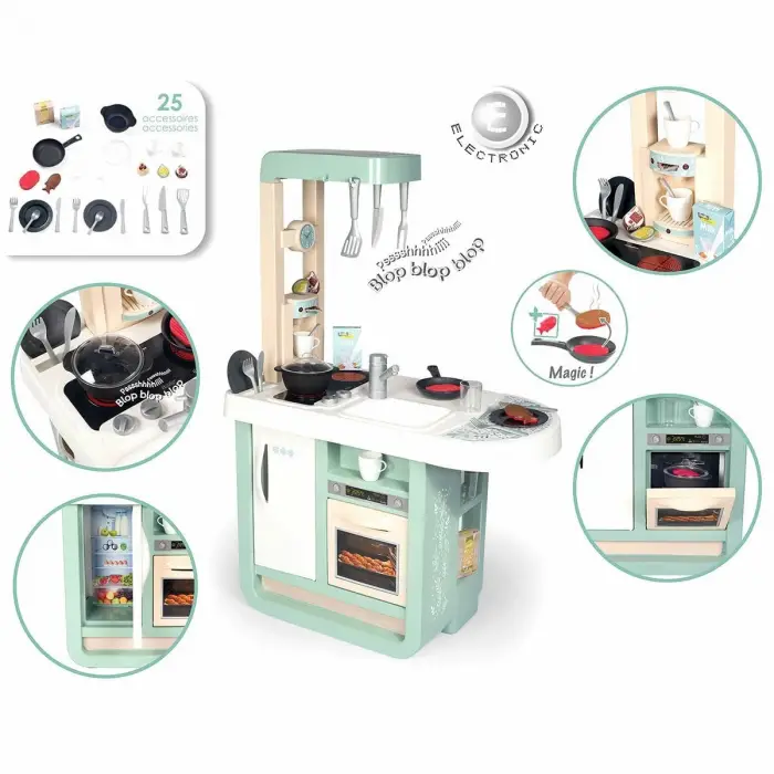 Smoby Cherry Kitchen Mutfak Oyun Seti