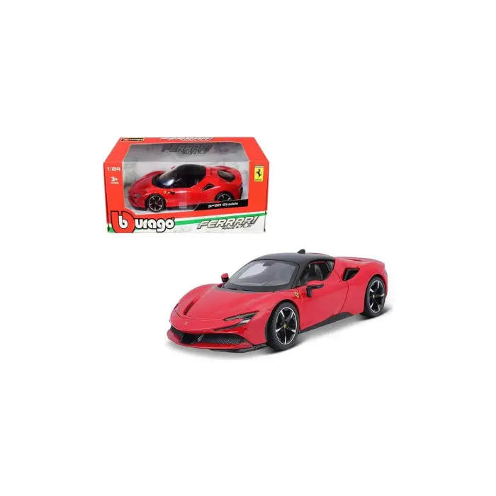 Sunman Ferrari Sf90 Stradle Kırmızı Model Araba