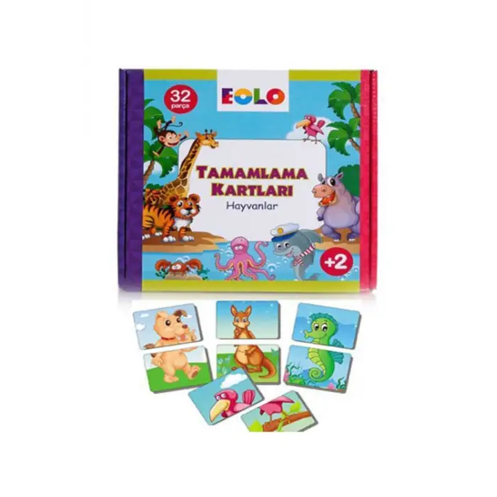 Tamamlama Kartları - Hayvanlar