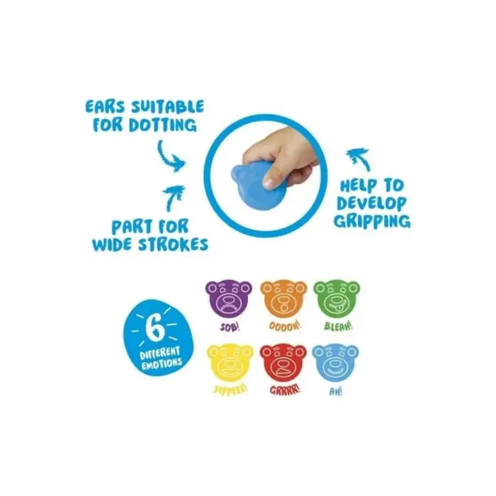 Teddy 12li Bebek Boya Kalemi / 43957