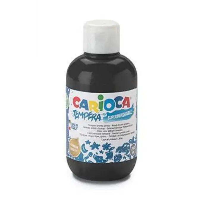 Tempera Boya (SÜPER YIKANABİLİR) 250ml - Siyah