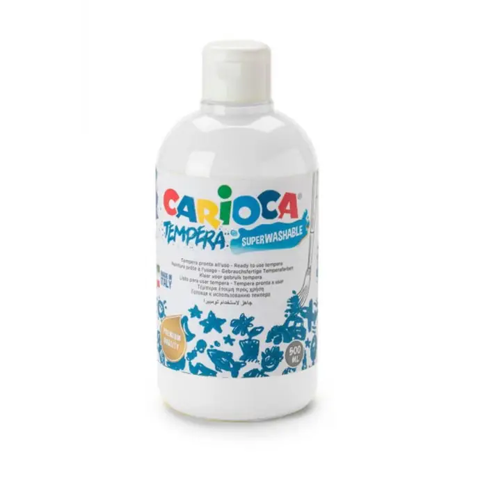 Tempera Boya (SÜPER YIKANABİLİR) 500ml - Beyaz