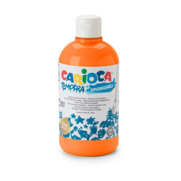 Tempera Yıkanabilir Poster Boya 500 Ml. Turuncu