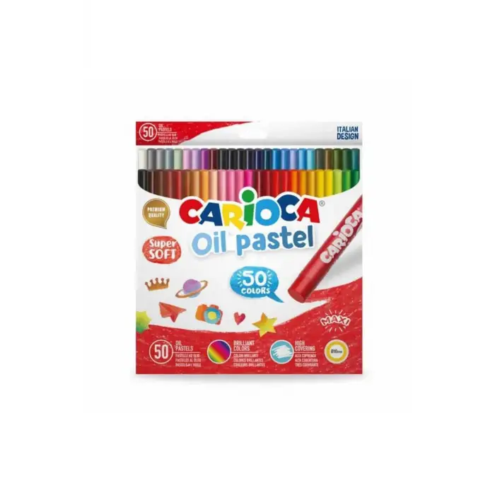Yağlı Pastel Boya Maxi Paket 50 Li 43286