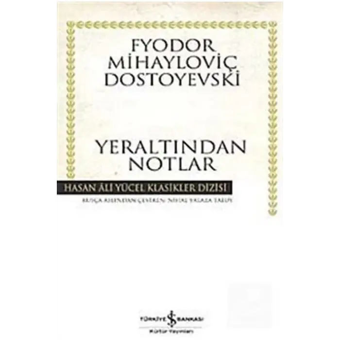 Yeraltından Notlar (KARTON KAPAK)