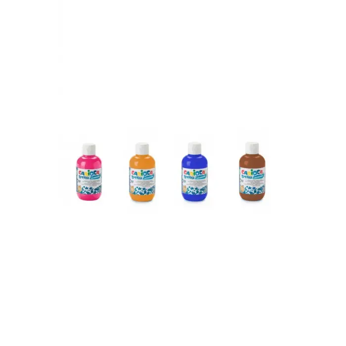 Yıkanabilir Guaj Boya 4 Renk 250 ml