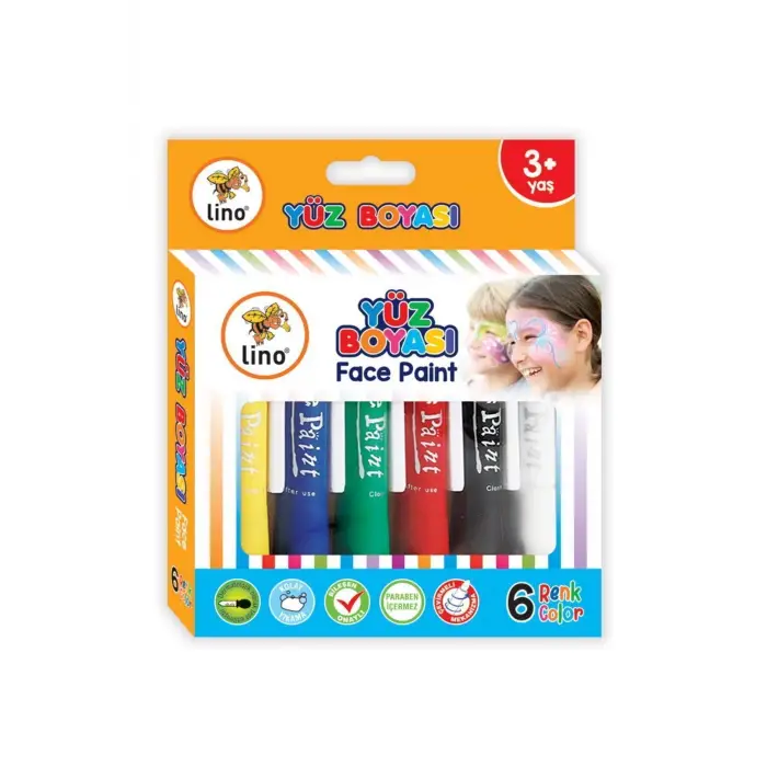 Yüz Boyası 6lı