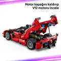 LEGO Technic Ferrari FXX K Model Araba Seti STEM Yapım Oyuncağı