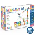 Magly Ball Run Parkur Oyunu 101 Parça Manyetik Yapı Seti