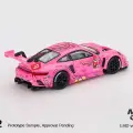 Mini GT 1/64 Porsche 911 GT3 R AO Racing 2024 IMSA ROAD AMERICA MGT01052