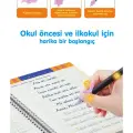 Oluklu Güzel Yazı Defteri Sihirli Uçan Mürekkepli Kalem Hediyeli 4-7 Yaş