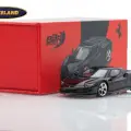 MİNİ GT 1/64 BBR FERRARİ 296 GTB NERO DAYTONE
