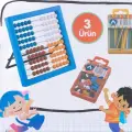 Abaküs-Sayı Çubuğu - Fasülye Set