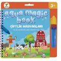 Aqua Magic Book Çiftlik (SİHİRLİ BOYAMA KİTABI) Tfl-1007