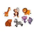 Baby Puzzle Orman Hayvanları İki Parçalı Altı Puzzle