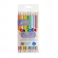 CARİOCA PASTEL RENK KURU BOYA KALEM ÇİFT TARAFLI 12Lİ (24 RENK)