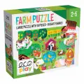 Ecoplay Shaped Puzzle Farm (2-5 YAŞ)