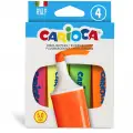 CARİOCA FOSFORLU İŞARETLEME KALEMİ 4LÜ 4 RENK