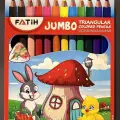Fatih Kuru Boya Kalemi Jumbo 12 li