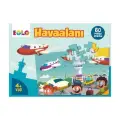 Havaalanı 60 Parça Çocuk Yer Puzzle