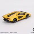 Lamborghini Countach Lpı 800-4 New Giallo Orion