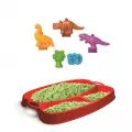 Lino Kinetik Kum Seti Dinazorlar (350 Gr Kum+Tepsi+6 Kalıp)