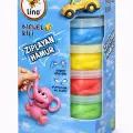 LİNO MODEL KİLİ ZIPLAYAN OYUN HAMURU 20 GR X 4 RENK