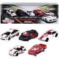 Majorette toyota racing 5,li gift pack supra