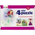 Masal Kahramanları - 4 Mini Puzzle - Null